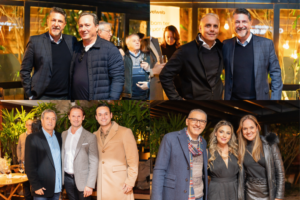 Paulo Colnaghi, Rogério Dal Magro, Alexandre Buneder, André Kubaski, Alexandre Buneder Filho, Roque Chies, Roberta Bertoi e Luisa Paradeda - Colnaghi Imóveis