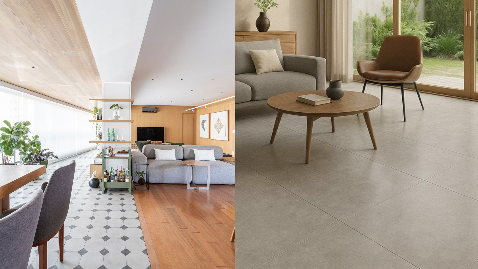 Tipos de piso para apartamento: o que uma designer escolheria em cada ambiente